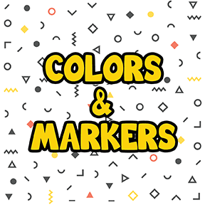Colors & Markers For School