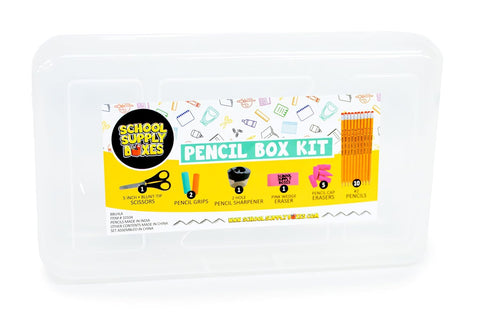 School Supply Boxes - Back to School Supply Kit for Grades K-5 (1 Box)