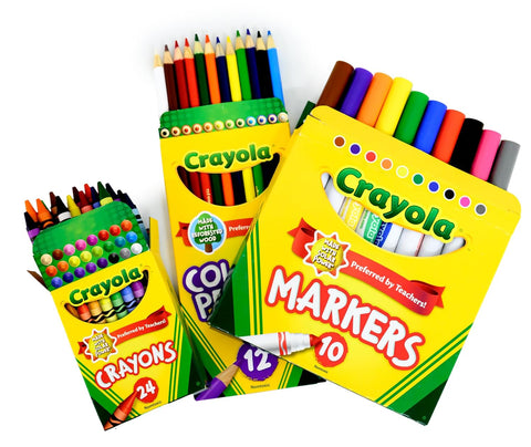 School Supply Boxes - Back to School Supply Kit for Grades K-5 (1 Box)