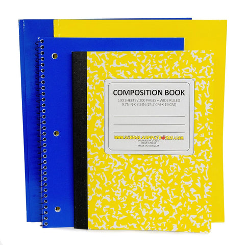 School Supply Boxes - Back to School Supply Kit for Grades K-5 (1 Box)