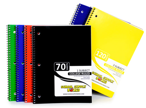 Kit básico definitivo para el regreso a clases de la escuela secundaria y la universidad: 78 piezas