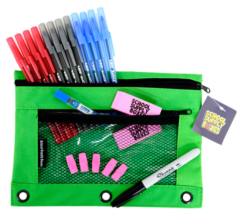 Kit básico definitivo para el regreso a clases de la escuela secundaria y la universidad: 78 piezas