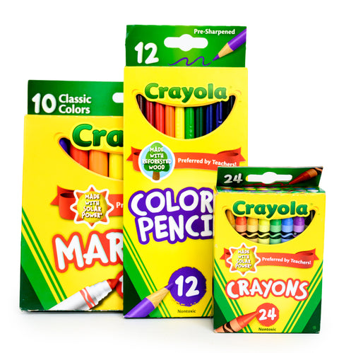 Essential Elementary School Supply Kit Bundle - 91 Pieces