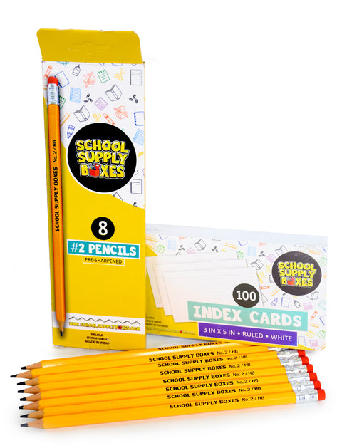 Elementary School Essentials Back to School Kit - School Supplies Bundle - 45 Pieces
