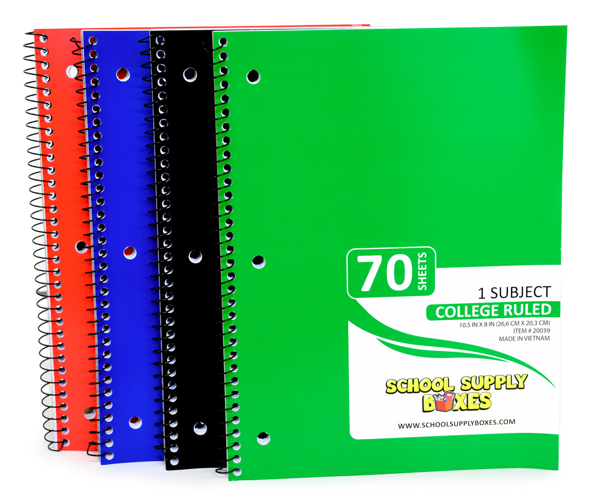 Back to School Essentials for High School - 62 Pieces