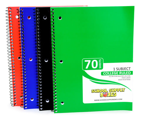 Back to School Essentials for High School - 62 Pieces