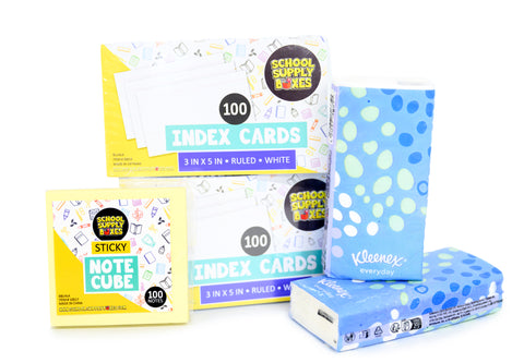 Back to School Essentials for High School - 62 Pieces