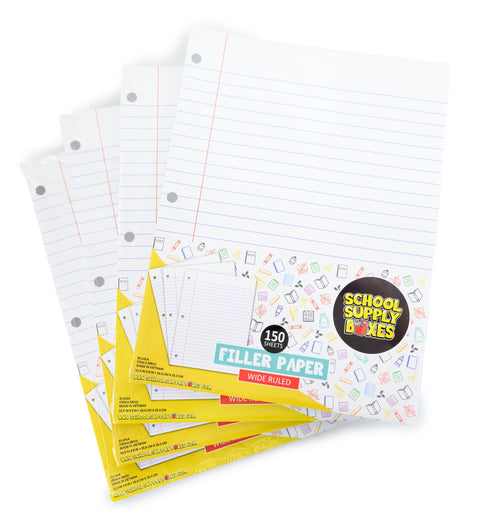 150 Sheet Wide-Ruled Filler Paper