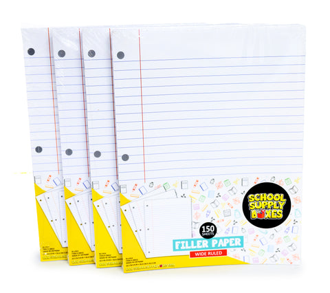 150 Sheet Wide-Ruled Filler Paper