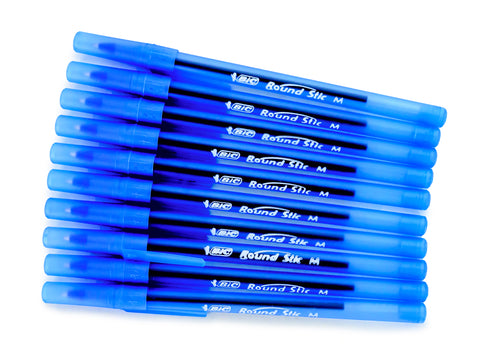 12pk Blue BIC Pens