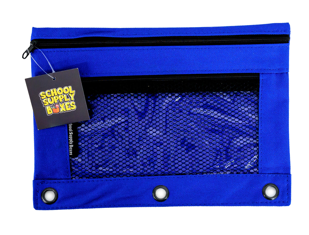 Pencil Bag / Binder Pouch with Two Pockets