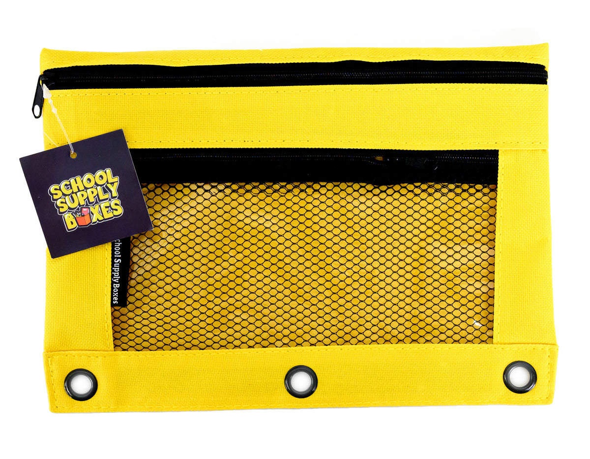 Pencil Bag / Binder Pouch with Two Pockets