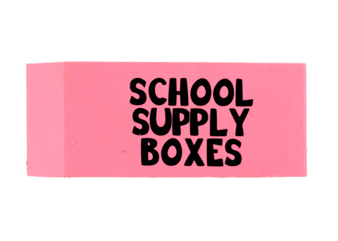 Classic Rubber Pink Eraser