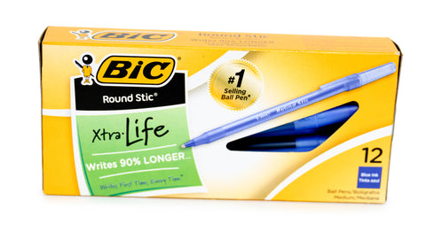 12pk Blue BIC Pens