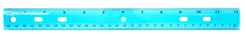 Plastic 12 Inch Ruler