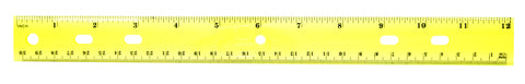 Plastic 12 Inch Ruler