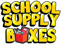School Supply Boxes | Pink Wedge Erasers | Smudge-Free and Durable