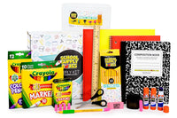 School Supply Boxes - Back to School Supply Kit for Grades K-5 (1 Box)