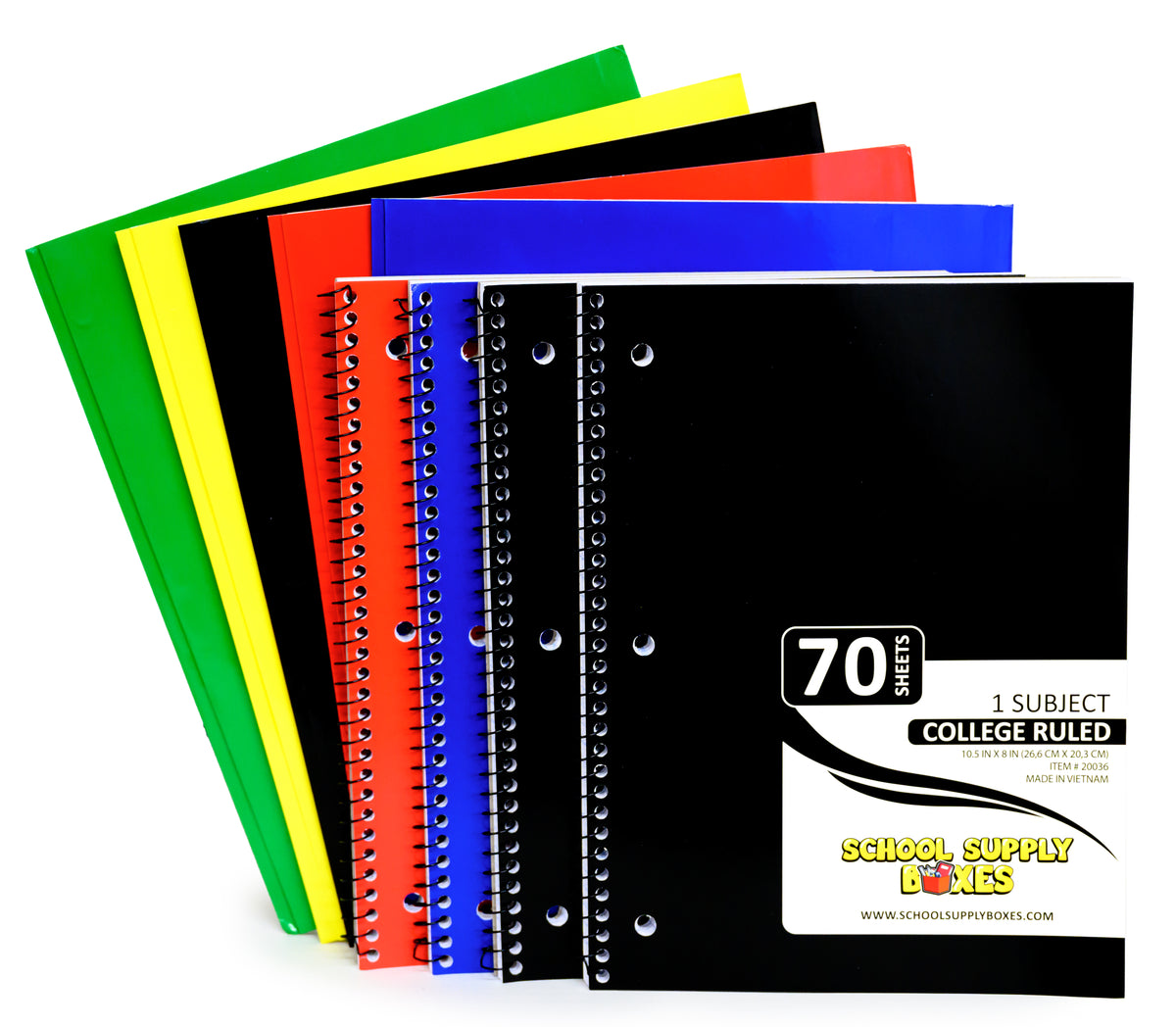 Kit básico para el regreso a clases de la escuela secundaria - Paquete de útiles escolares - 41 piezas