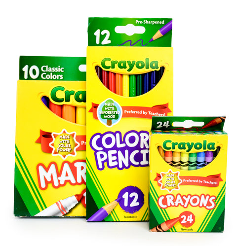 Essential Elementary School Supply Kit Bundle - 45 Pieces