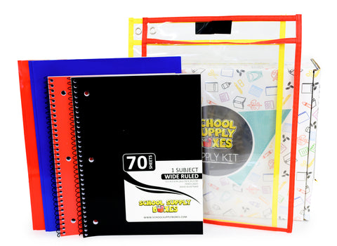 Back to School Essential Art Supplies Kit - 47 Pieces