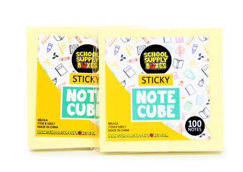 100 Count Yellow Sticky Notes