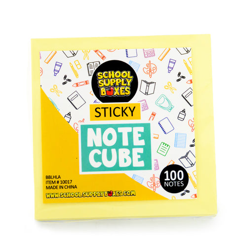 100 Count Yellow Sticky Notes