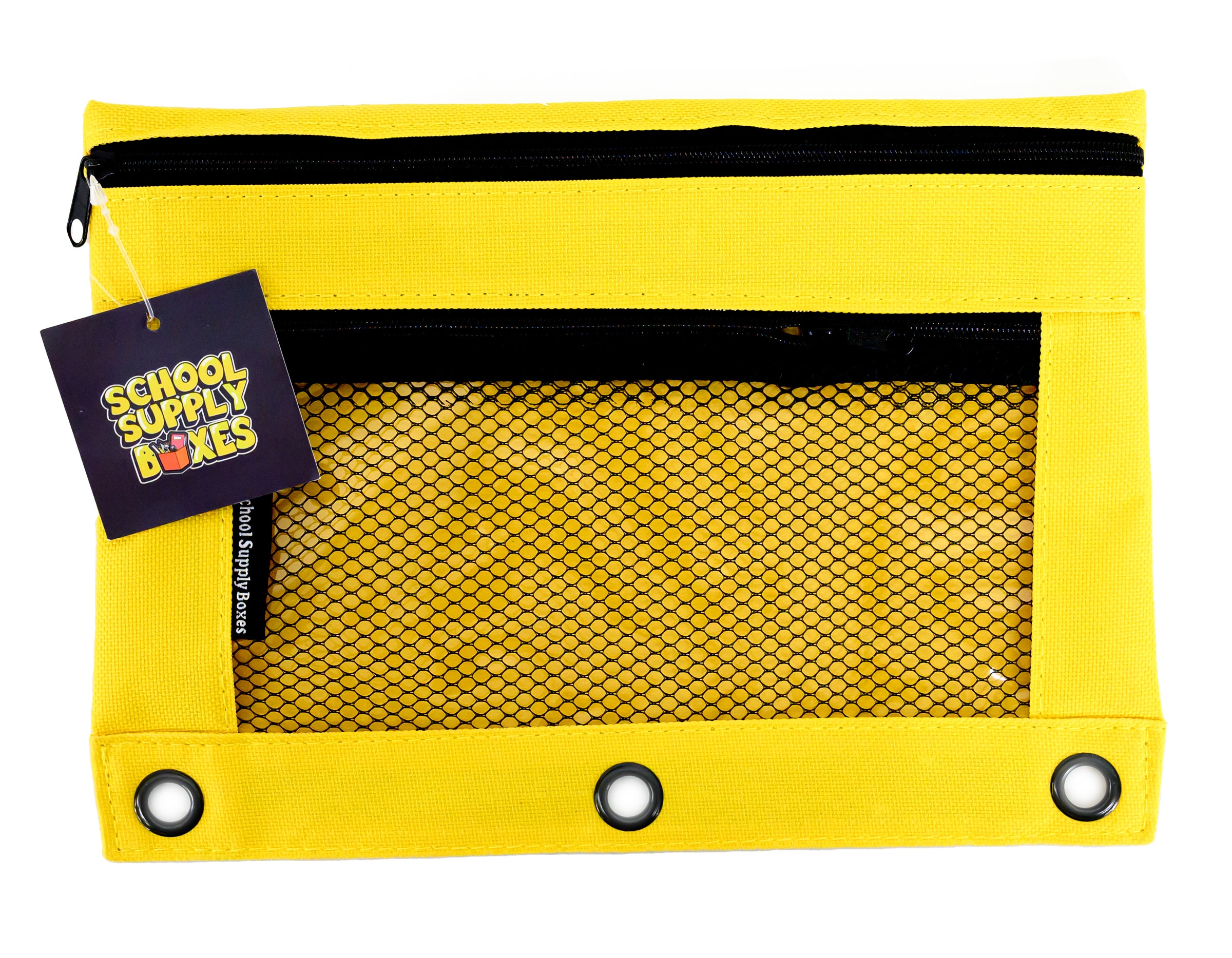 Pencil Bag / Binder Pouch with Two Pockets