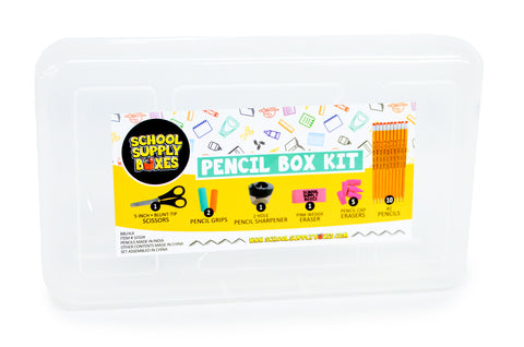 Back to School Supply Kit for Grades K - 5 - 32 Pieces