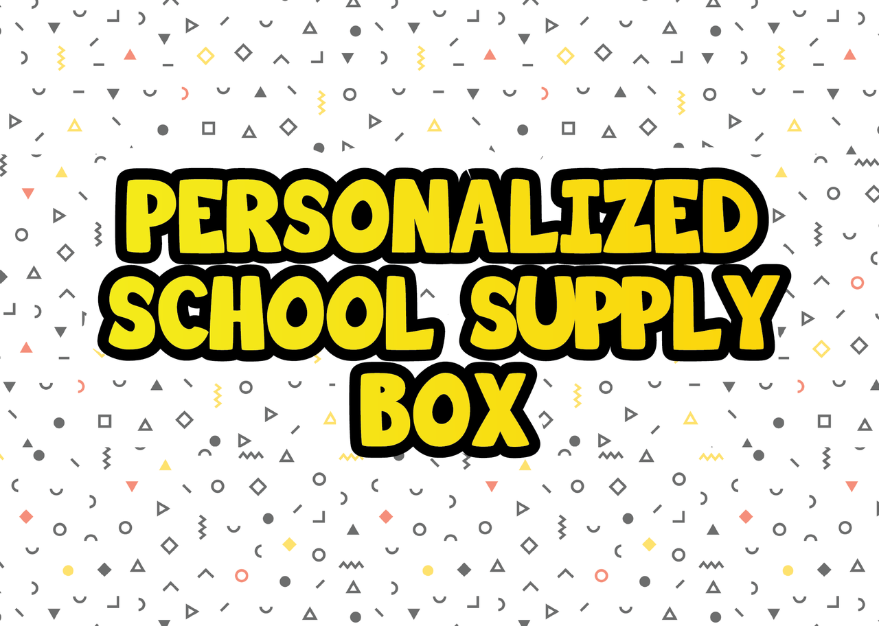 School Supply Boxes