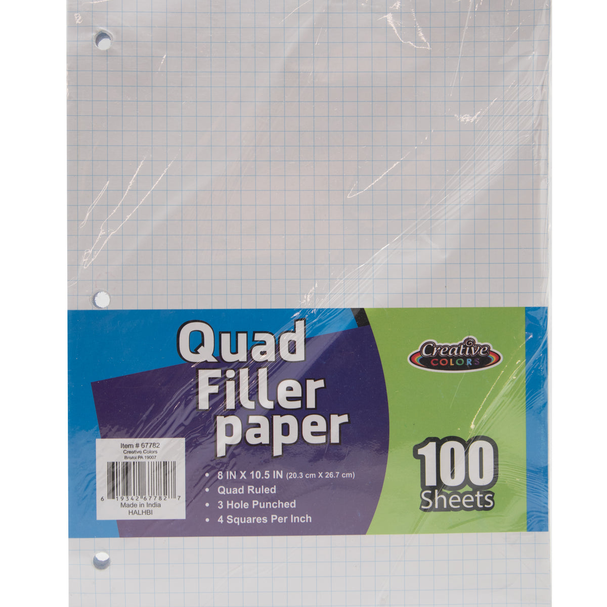 Quad Ruled Vs Graph Ruled 4x4 Quad Ruled Graph Paper - 80 sheets — School Supply Boxes