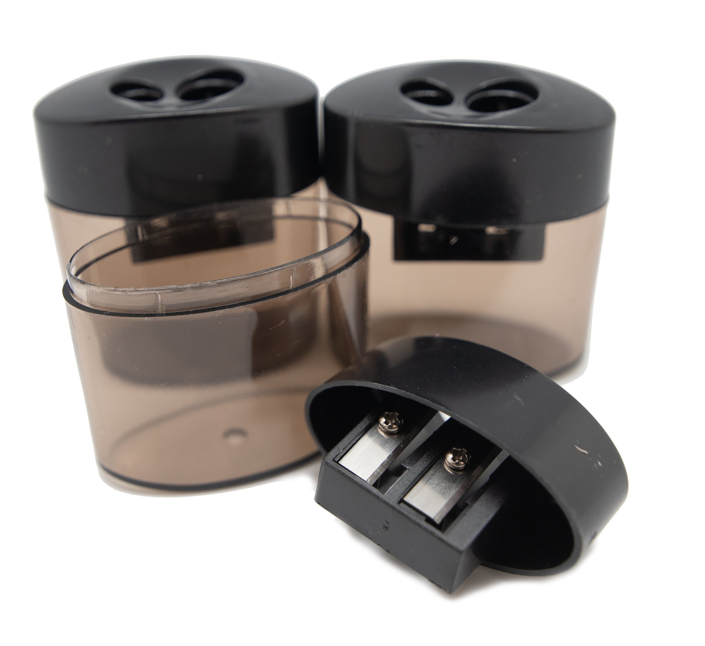 Hand Held Dual Hole Pencil Sharpener