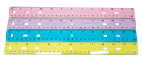 Plastic 12 Inch Ruler