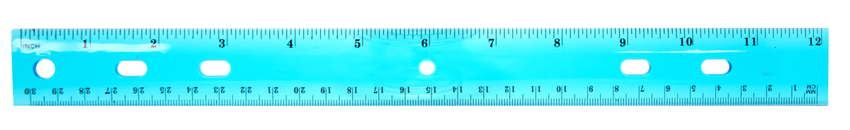Plastic 12 Inch Ruler