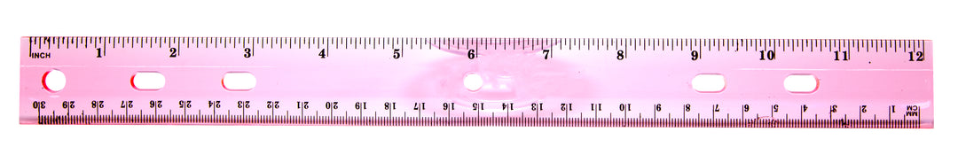 Plastic 12 Inch Ruler - School Supply Boxes