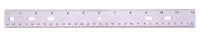 Plastic 12 Inch Ruler