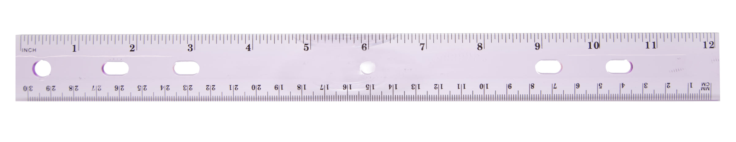 Plastic 12 Inch Ruler