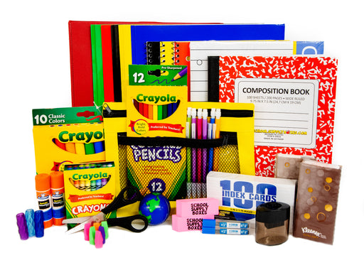 Elementary School Essentials Back to School Kit - School Supplies Bundle - 45 Pieces