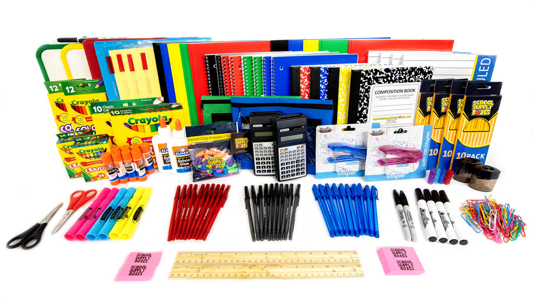 Mega Back to School Bundle - Perfect For Multiple Children Household - 127 Pieces